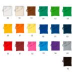 Colores bolsas de tela personalizadas Riad