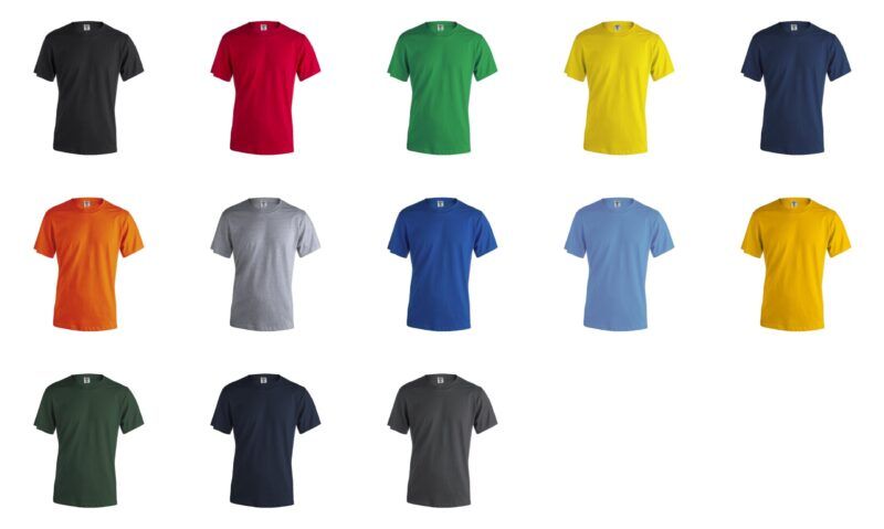 Camisetas publicidad personalizadas Keya MC180 colores