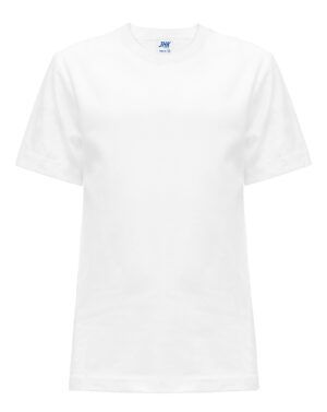 Camiseta infantil JHK White Long TSRK150WLT  Laduda Publicidad