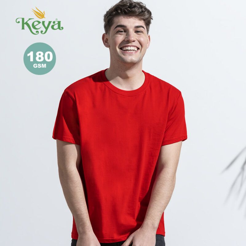 Camiseta Adulto Color "keya" MC180 KEYA 5859 personalizada Laduda Publicidad 5859-000-1