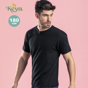 Camiseta Adulto Color "keya" MC180-OE KEYA 5861 personalizada Laduda Publicidad 5861-000-1