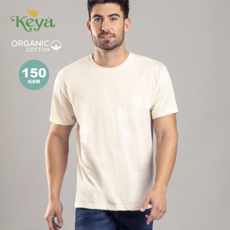 Camiseta Adulto "keya" Organic Natural Makito 6630 personalizadas Laduda Publicidad 6630-000-4