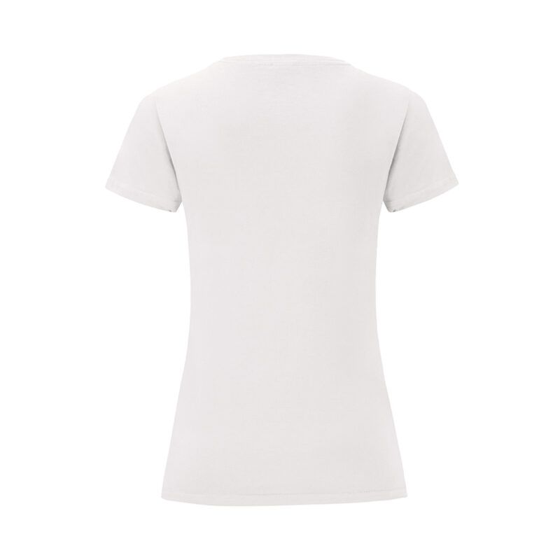 Camiseta Mujer Blanca Iconic Makito 1317 personalizado Laduda Publicidad 1317-000-2