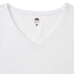 Camiseta Mujer Blanca Iconic V-Neck Makito 1319 personalizadas Laduda Publicidad 1319-000-3