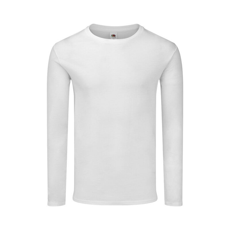 Camiseta Adulto Blanca Iconic Long Sleeve T BLANCO Makito Laduda personalizados 1322-001-P