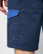 Roly - TAHOE 8409_5505_1_4 pantalón corto de trabajo en colores combinados modelo 4