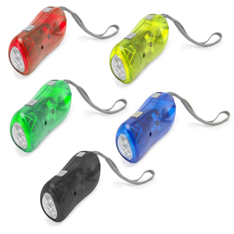 Stamina - BRILL Linterna con 3 luces LED y carga manual dinamo personalizar laduda publicidad 0107_05_3_2