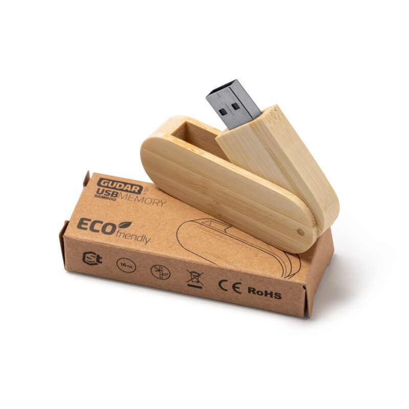 Stamina - GUDAR Memoria USB con cuerpo de bambú personalizado laduda publicidad 4191_999_3_1