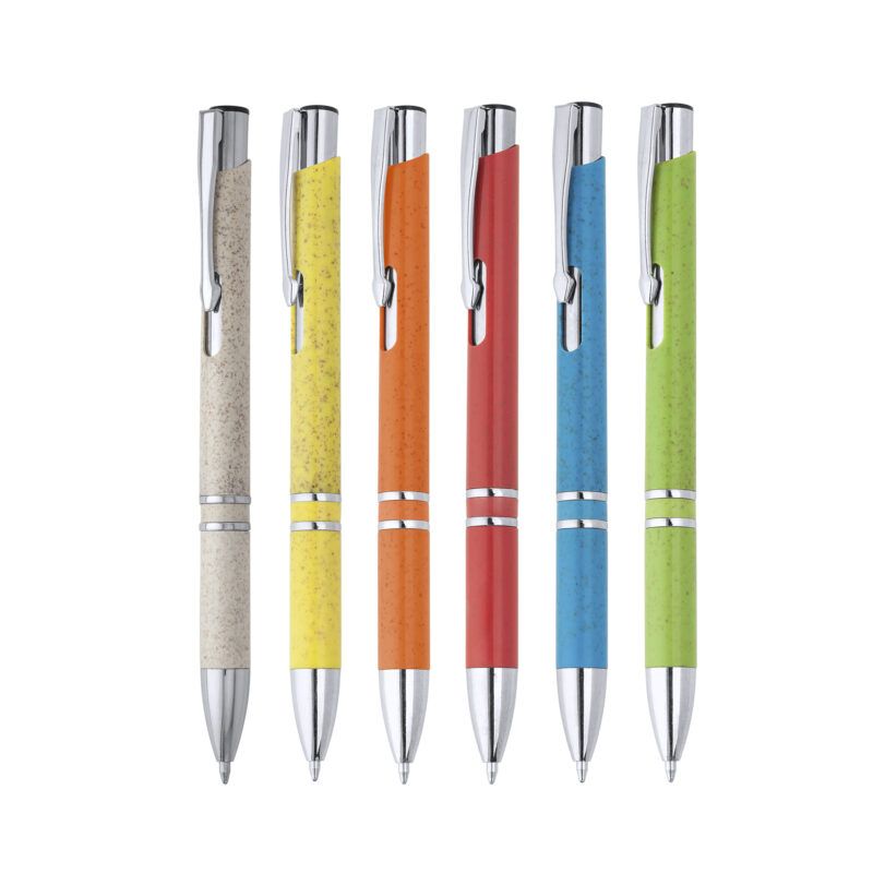 Stamina - HAYEDO Bolígrafo de fibra de trigo y ABS personaliza laduda publicidad 8030_03_3_3