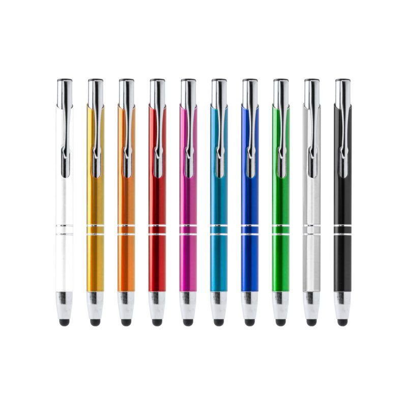 Stamina - KRUGER Bolígrafo de aluminio y pulsador acabado anodizado personalizar laduda publicidad 8090_60_3_2