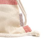 Stamina - LUANDA Mochila de cordones de algodón reciclado y natural personalizado laduda publicidad 7091_60_3_1