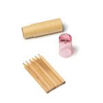 Stamina - MABEL Set 6 lápices de madera en estuche de cartón reciclado personalizar laduda publicidad 8089_60_3_2