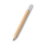 Stamina - MATA Mini lápiz de madera en acabado natural con goma personalizado laduda publicidad 8003_29_3_1