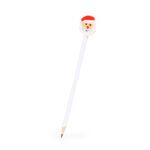 Stamina - NUSS Lápiz de madera blanco con goma en diseños navideños personalizados laduda publicidad 1303_515_1_1