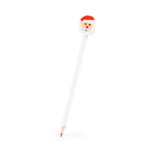 Stamina - NUSS Lápiz de madera blanco con goma en diseños navideños personalizados laduda publicidad 1303_515_1_1