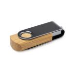 Stamina - ULDON Memoria USB de bambú y clip giratorio metálico personalizado laduda publicidad 4190_999_3_1