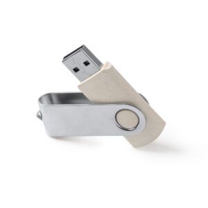 Stamina - VENAK Memoria USB de fibra de trigo y clip metálico personalizados laduda publicidad 4194_29_1_1