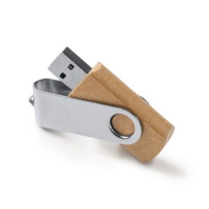 Stamina - VIBO Memoria USB de cartón reciclado y clip metálico personalizados laduda publicidad 4196_29_1_1
